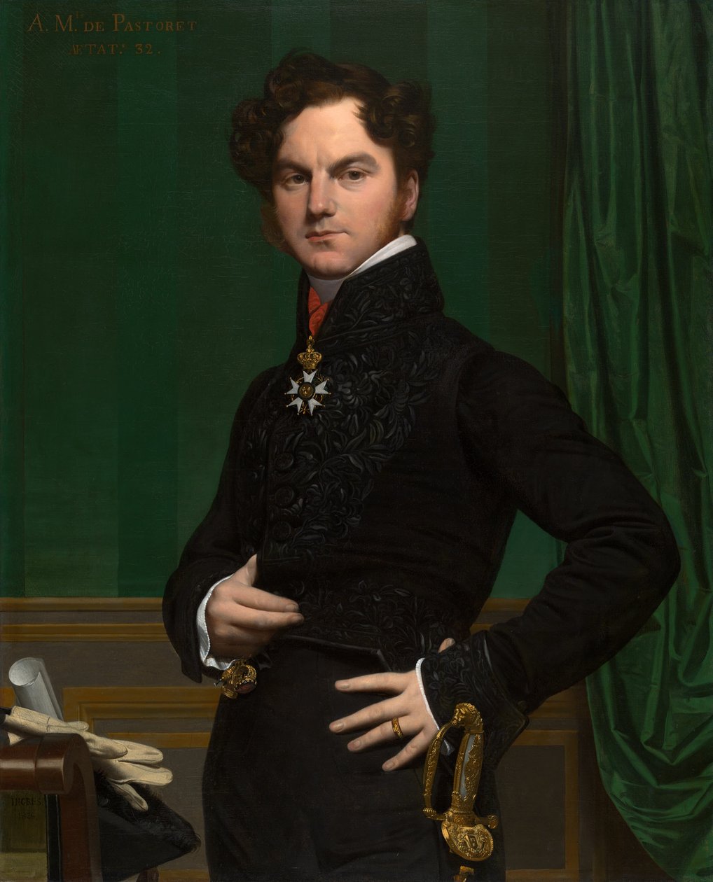 Amédée-David, greven af ​​Pastoret af Jean Auguste Dominique Ingres