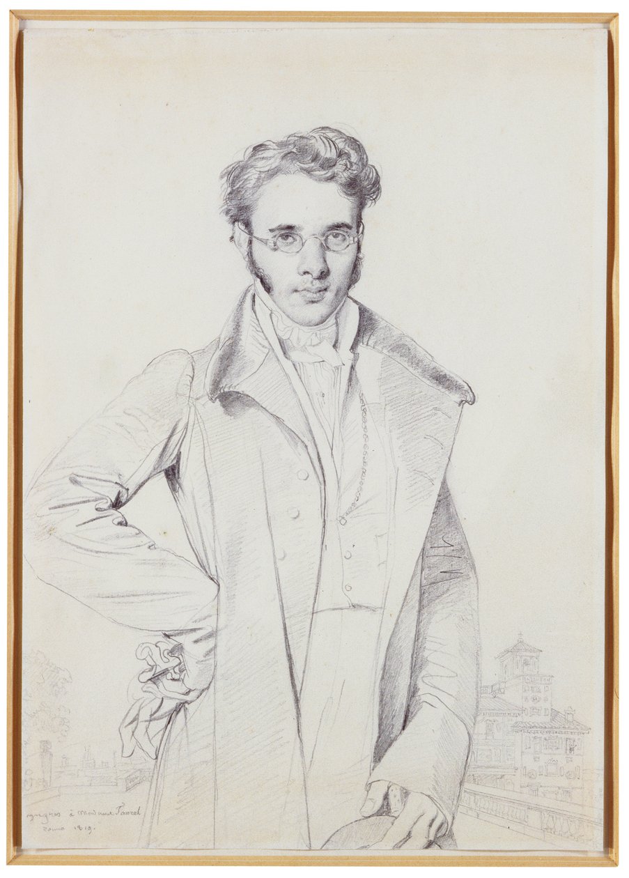 André-Benoît Barreau, kendt som Taurel, 1819 af Jean Auguste Dominique Ingres