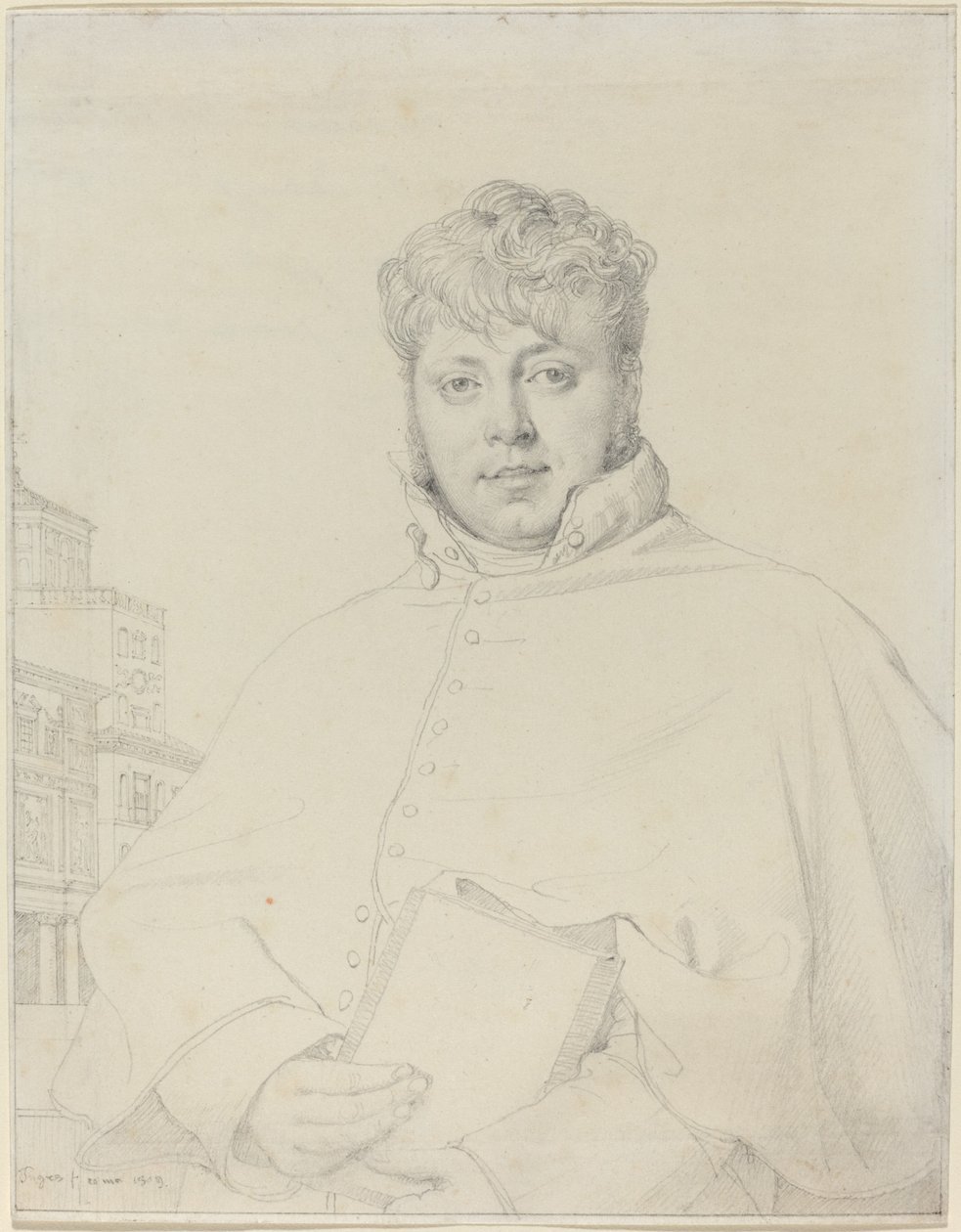 Auguste-Jean-Marie Guenepin af Jean Auguste Dominique Ingres