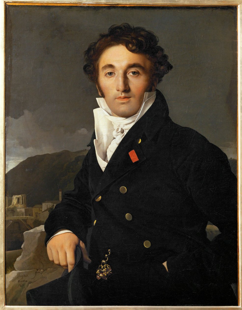 Charles Cordier, Inspecteur des Domaines a Rome et Paris, malet 1811 ... af Jean Auguste Dominique Ingres