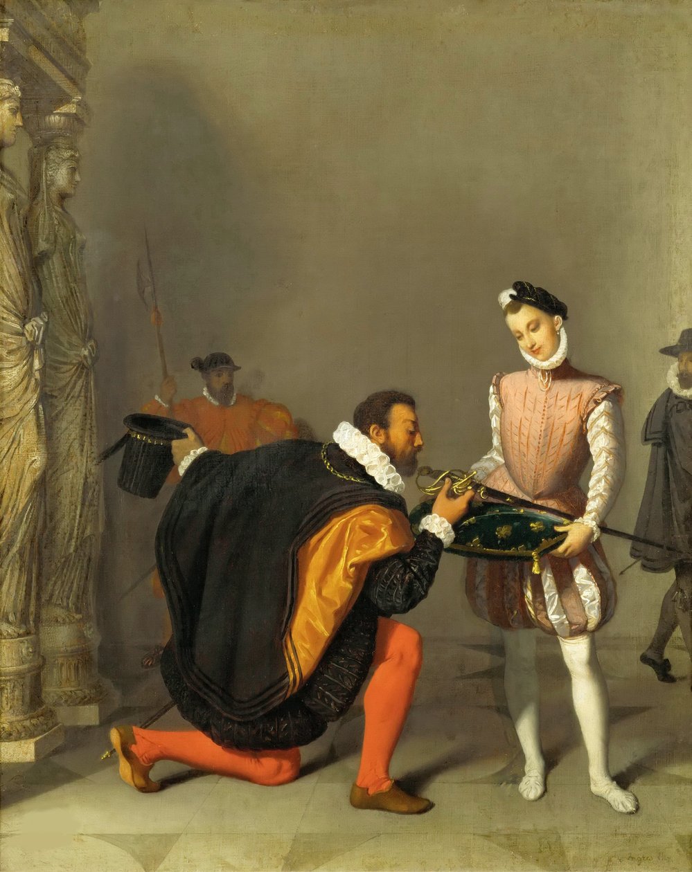Don Pedro af Toledo kysser Henry IV