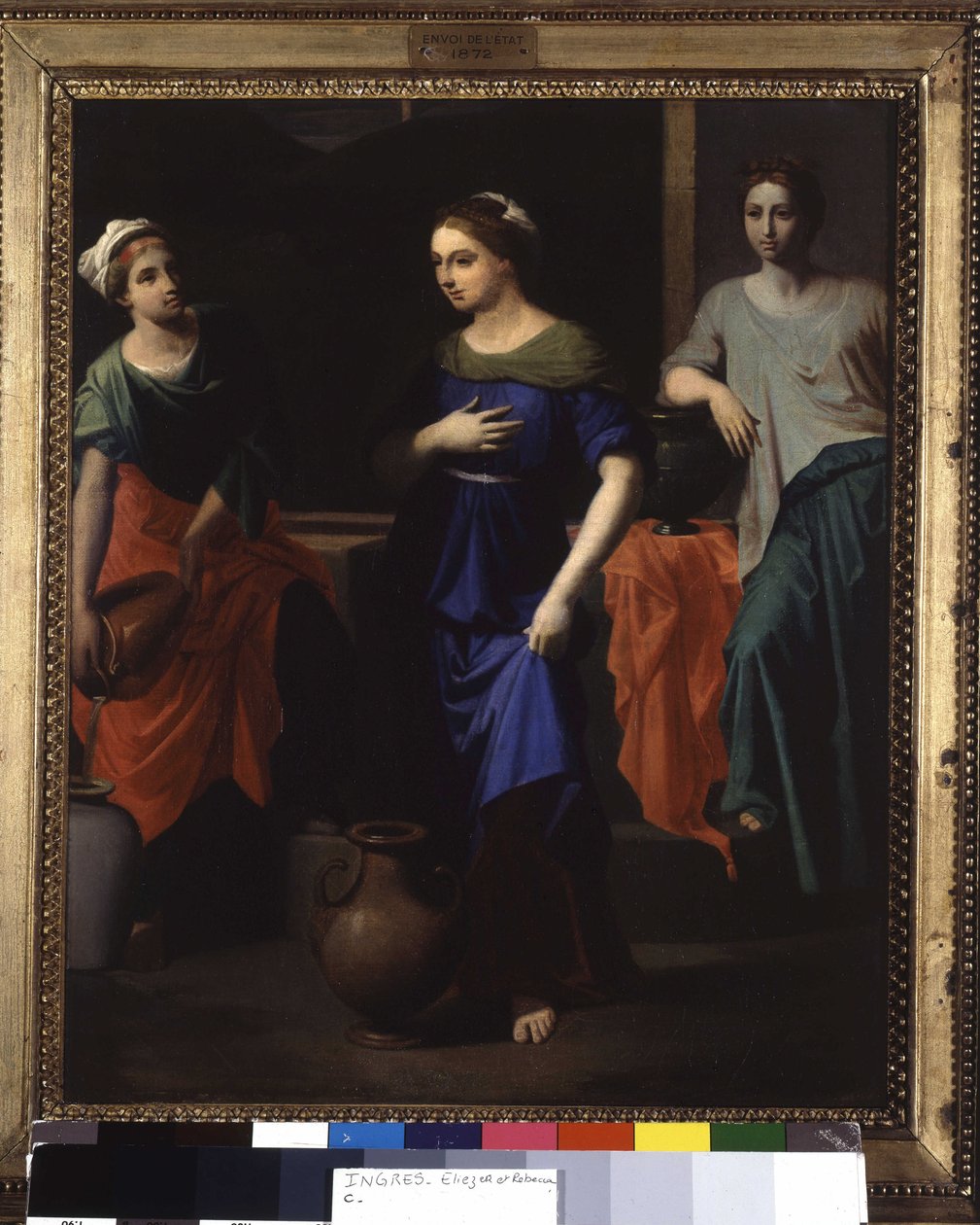 Eliezer og Rebecca af Jean Auguste Dominique Ingres