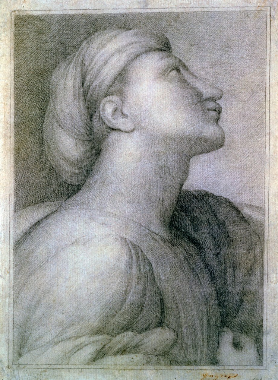 Ansigtsprofil af Jean Auguste Dominique Ingres
