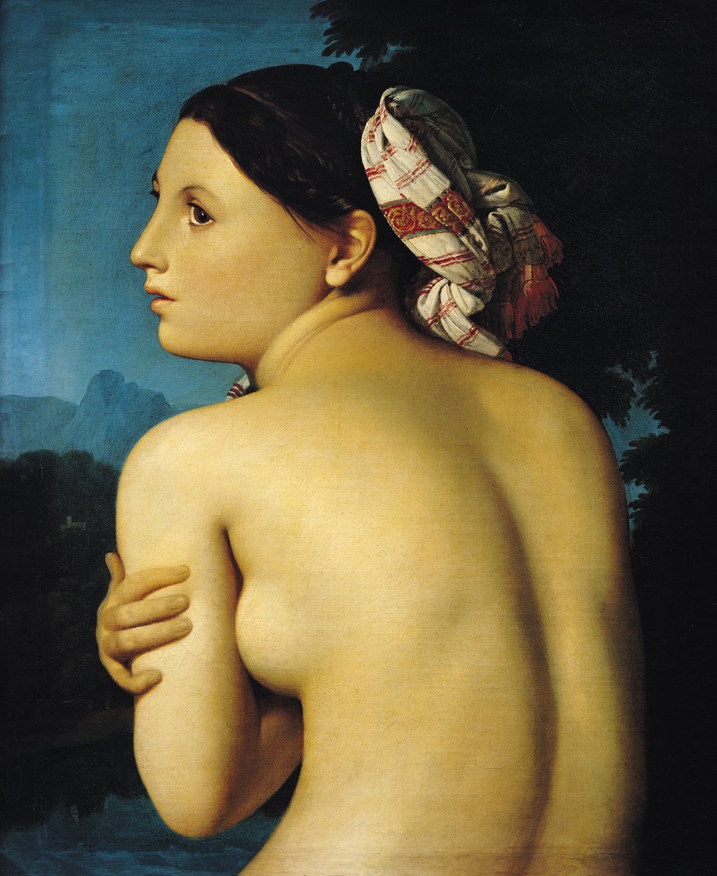 Kvinde nøgen, 1807 af Jean Auguste Dominique Ingres