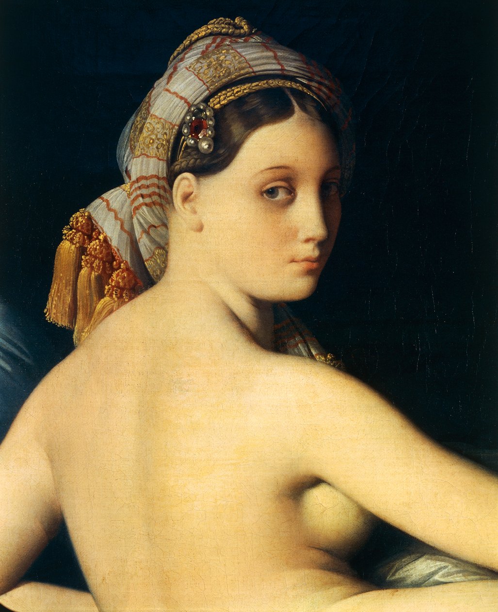 Stor Odalisque af Jean Auguste Dominique Ingres