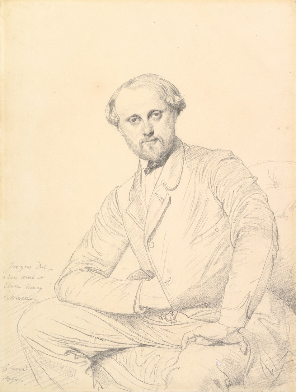 Henri Lehmann af Jean Auguste Dominique Ingres