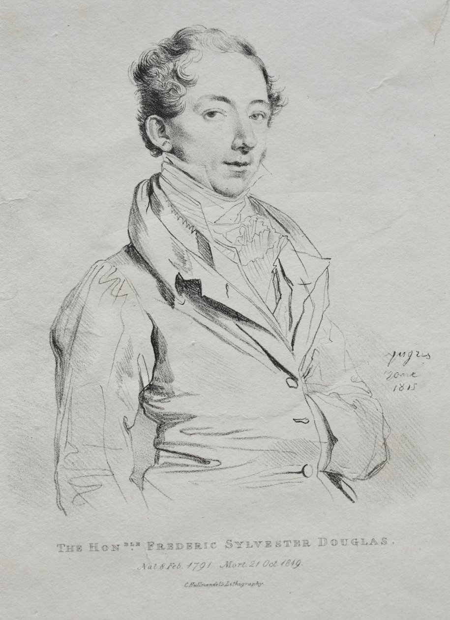 Ærede Frederic Sylvester Douglas af Jean Auguste Dominique Ingres