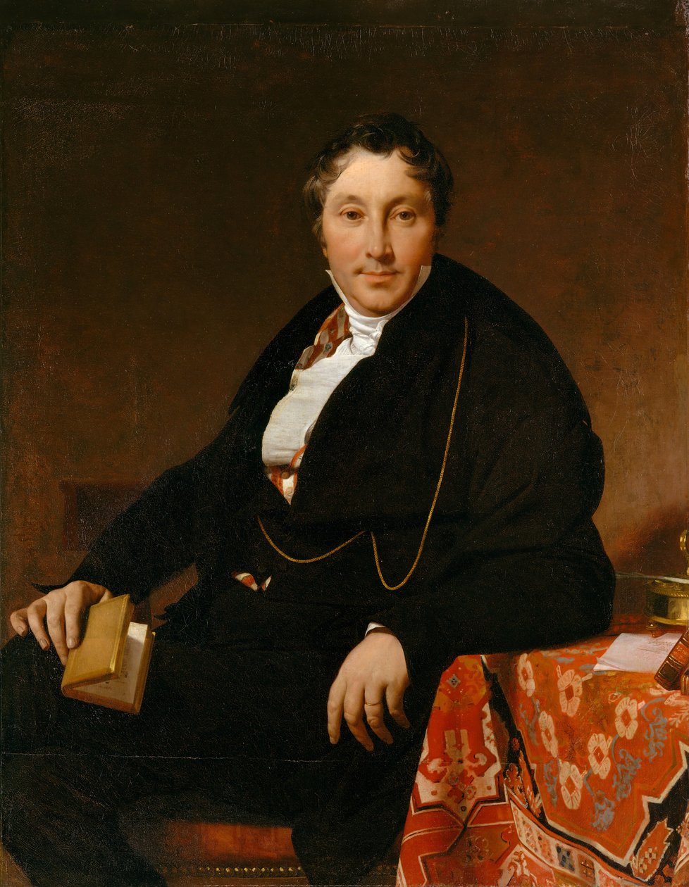 Jacques-Louis Leblanc 1774-1846, 1823. af Jean Auguste Dominique Ingres