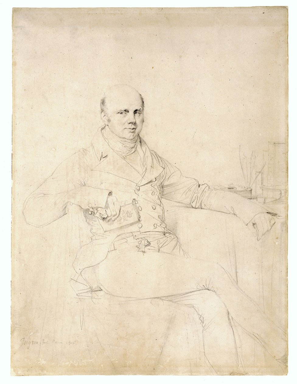 John Russell, sjette hertug af Bedford af Jean Auguste Dominique Ingres