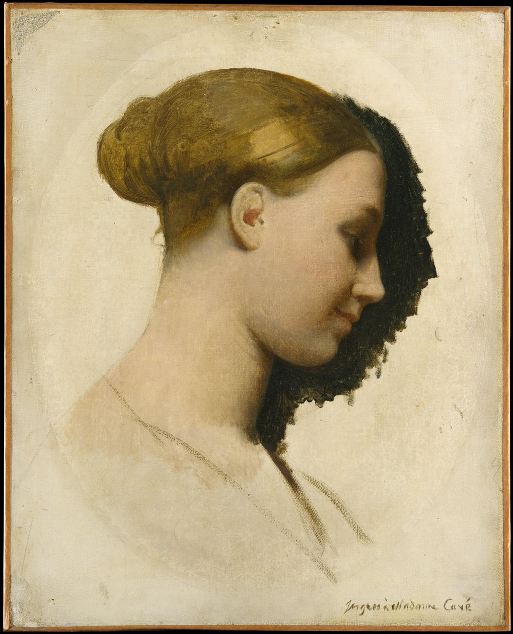 Fru Edmond Cavé (Marie-Élisabeth Blavot, født 1810) af Jean Auguste Dominique Ingres