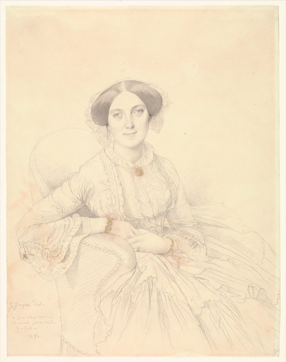 Madame Félix Gallois af Jean Auguste Dominique Ingres