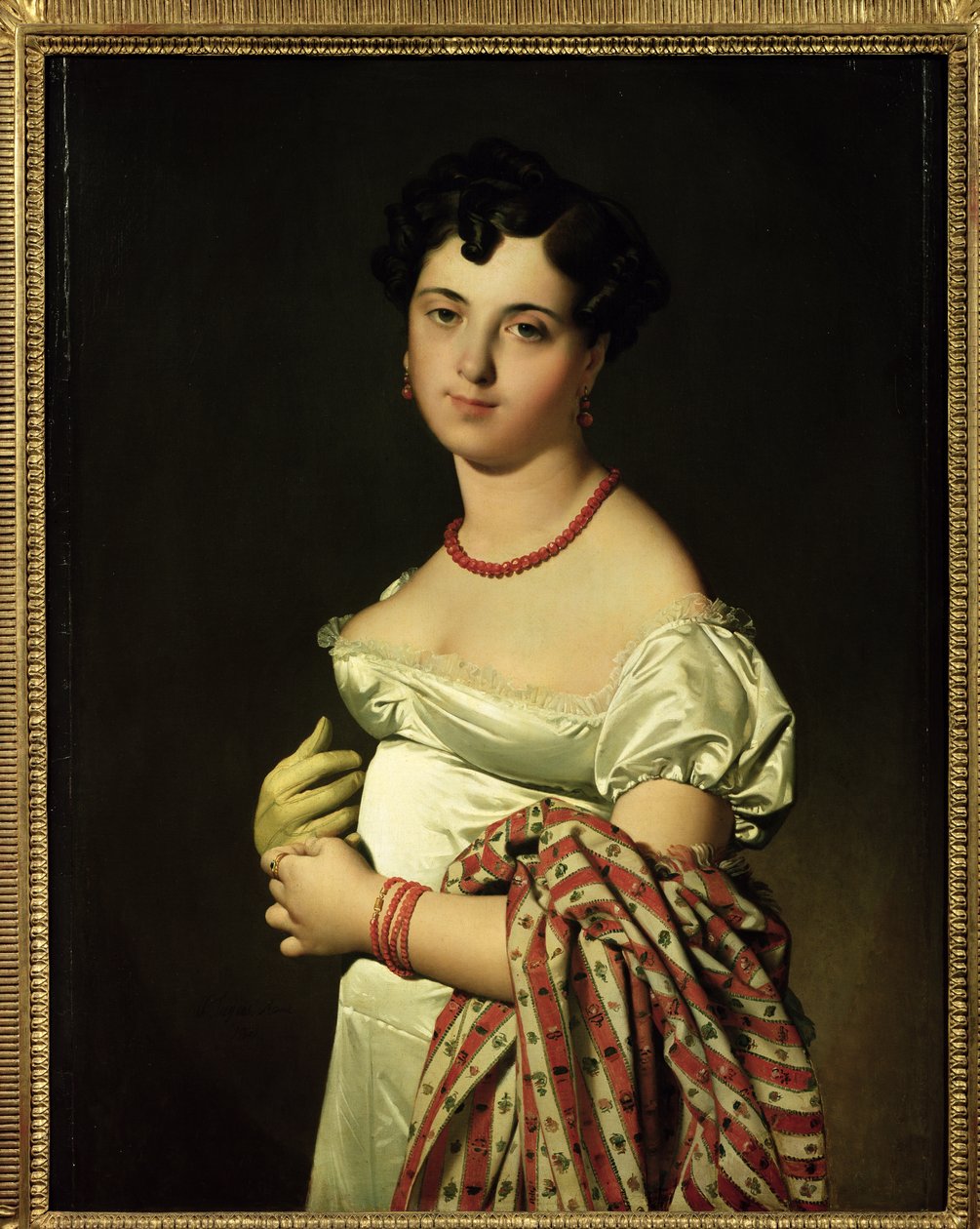 Madame Henri-Philippe-Joseph Panckouke (1787-1865) 1811 af Jean Auguste Dominique Ingres