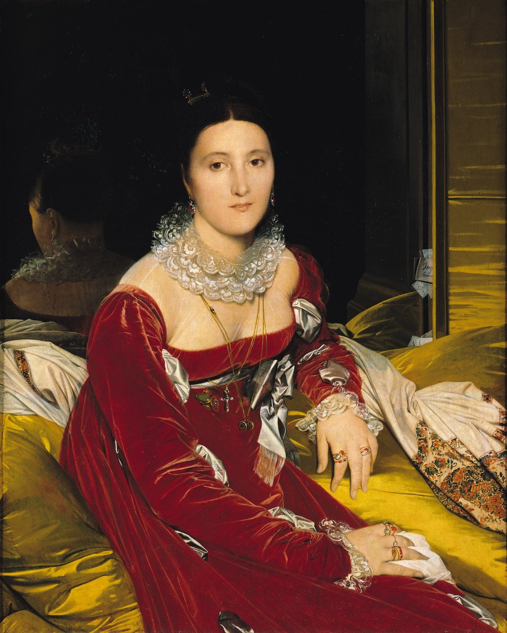 Madame de Senonnes, 1814-16 af Jean Auguste Dominique Ingres
