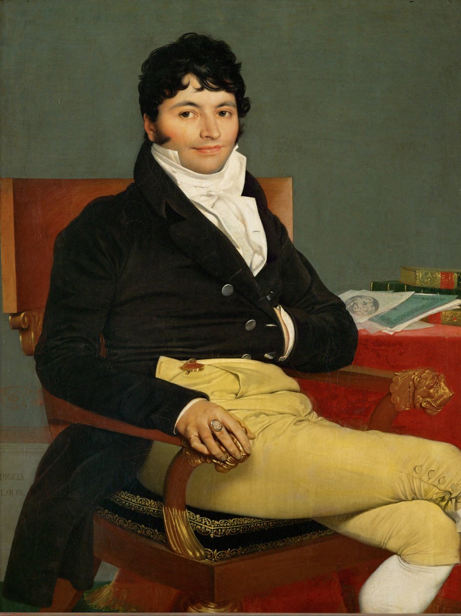 Philibert Riviere, mester i petitioner ved kongens råd ... af Jean Auguste Dominique Ingres