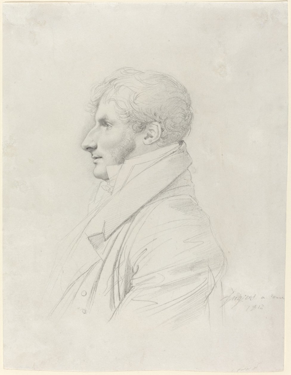 Philippe Mengin de Bionval af Jean Auguste Dominique Ingres
