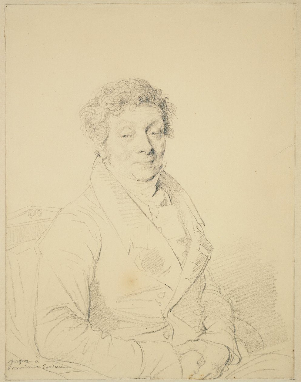 Pierre Alexandre Tardieu af Jean Auguste Dominique Ingres