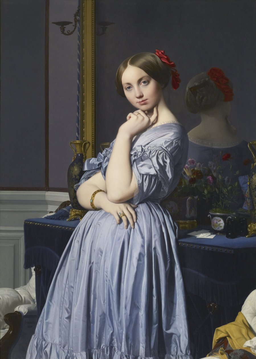 Portræt af Comtesse d