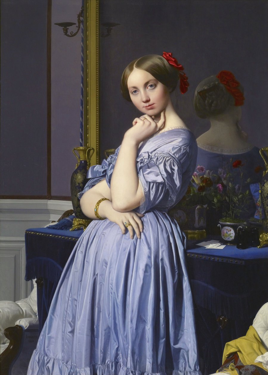 Portræt af Comtesse d