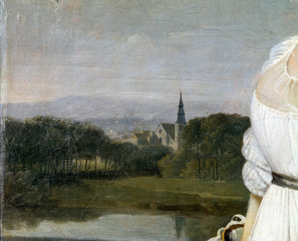 Portræt af Miss Caroline Riviere af Jean Auguste Dominique Ingres