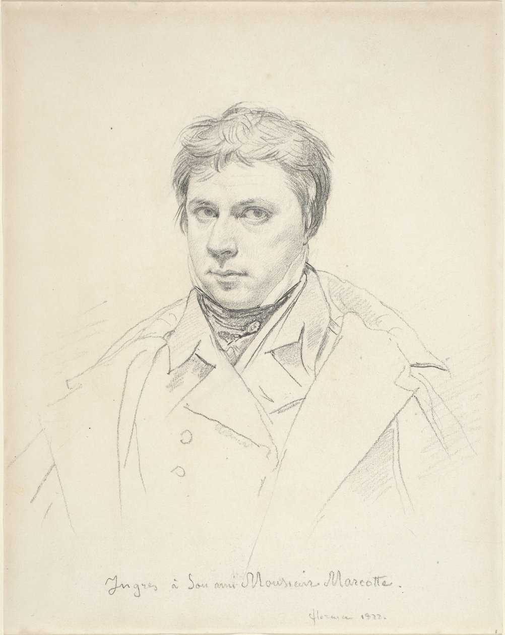 Selvportræt af Jean Auguste Dominique Ingres