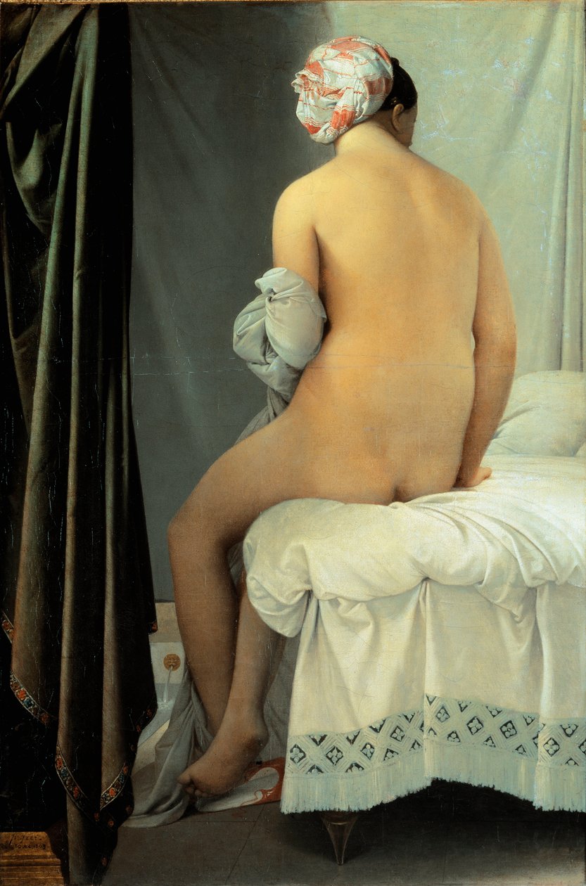 Baderen, kendt som Valpincon-baderen af Jean Auguste Dominique Ingres