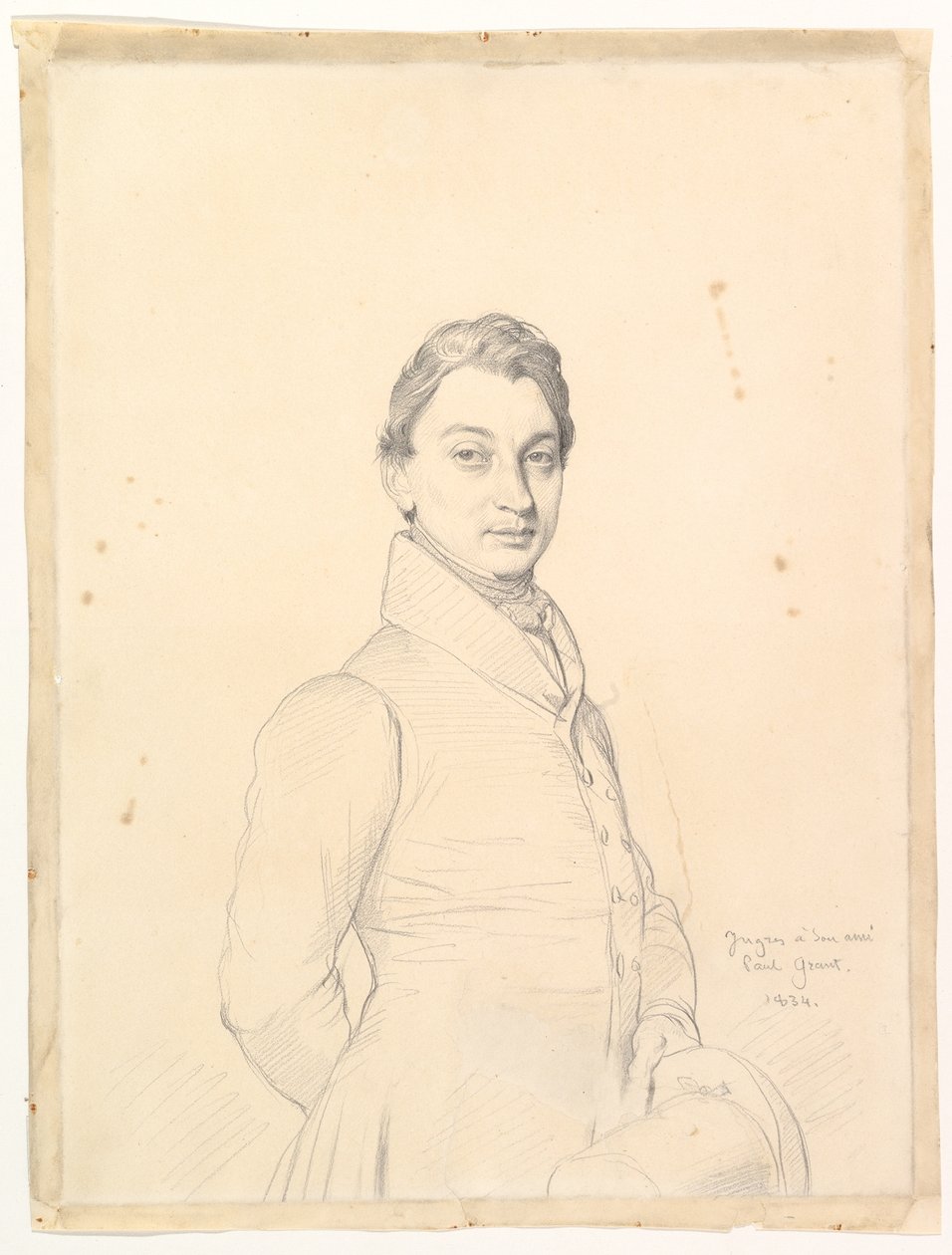Advokaten Paul Grand af Jean Auguste Dominique Ingres