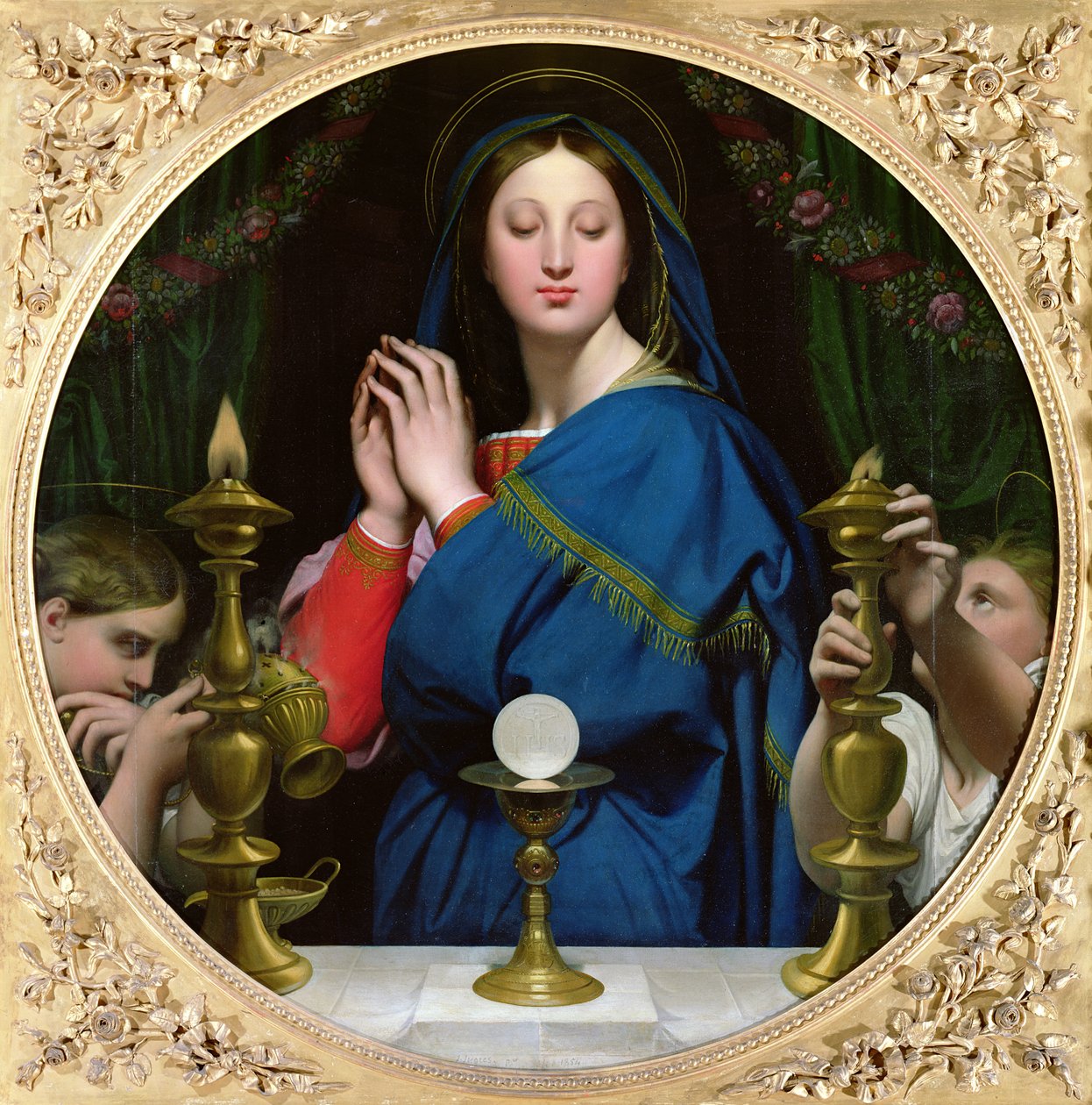 Værtens Jomfru, 1854 af Jean Auguste Dominique Ingres