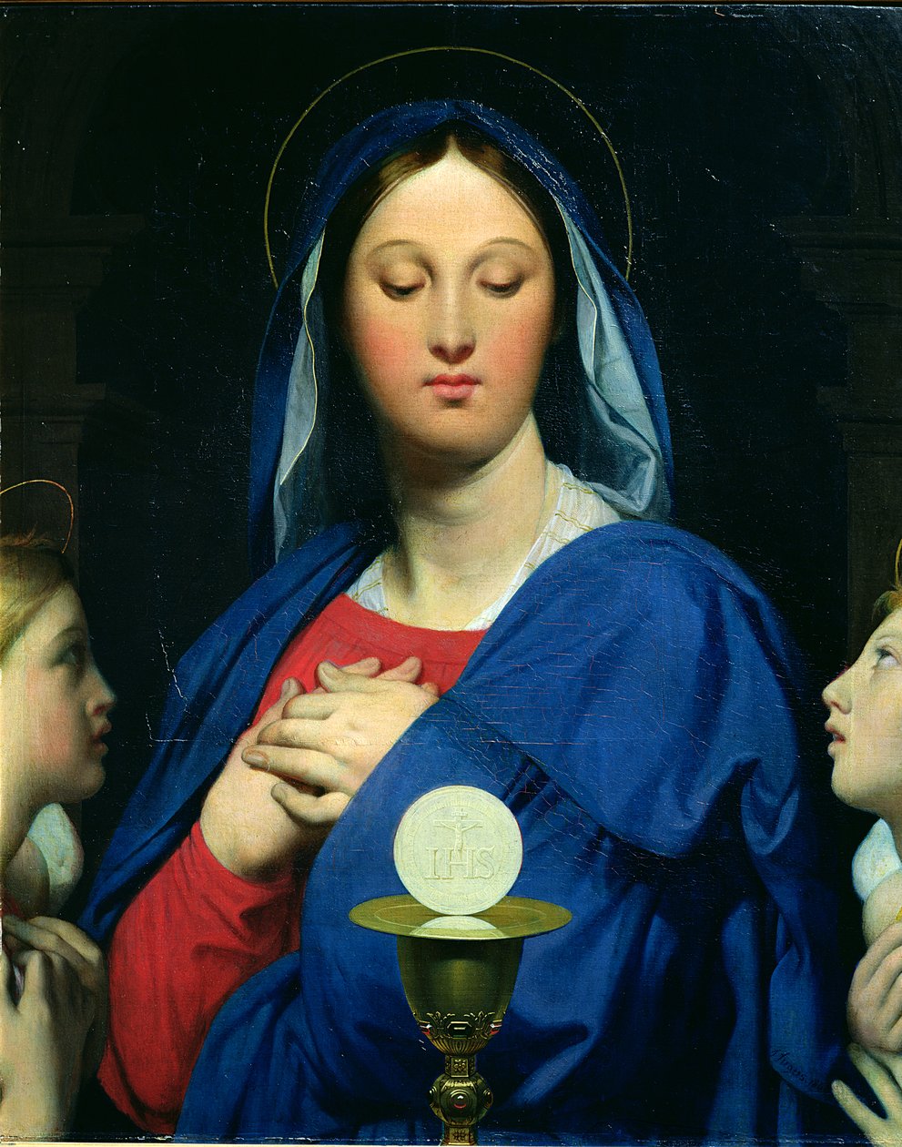 Værtens Jomfru, 1866 af Jean Auguste Dominique Ingres