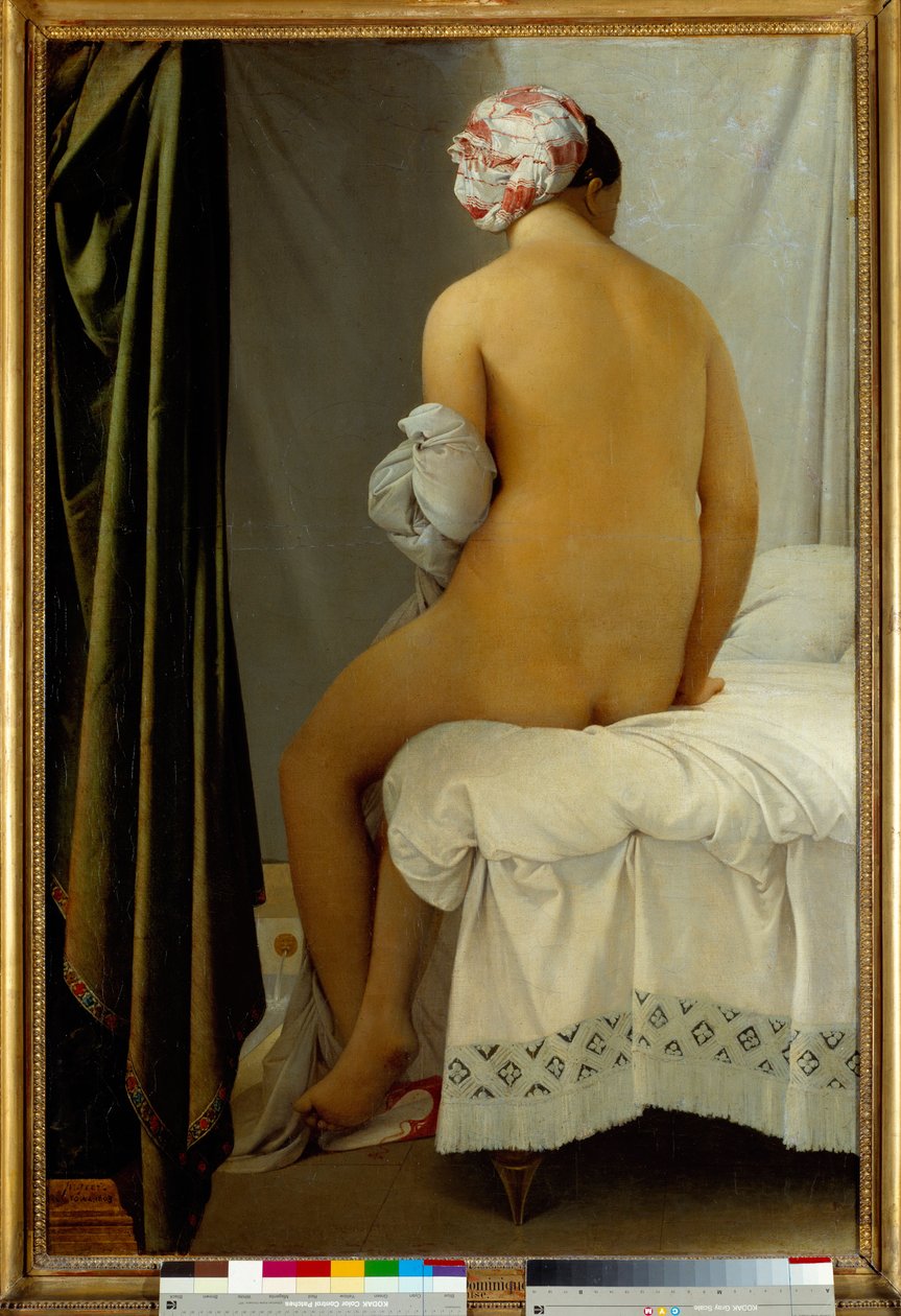 Valpinconin uimari af Jean Auguste Dominique Ingres