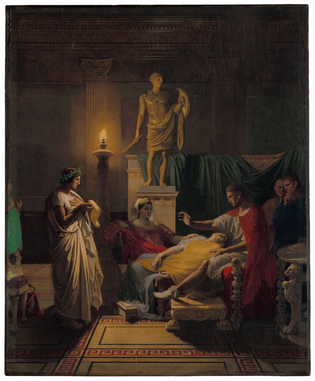 Virgil læser fra Æneiden af Jean Auguste Dominique Ingres