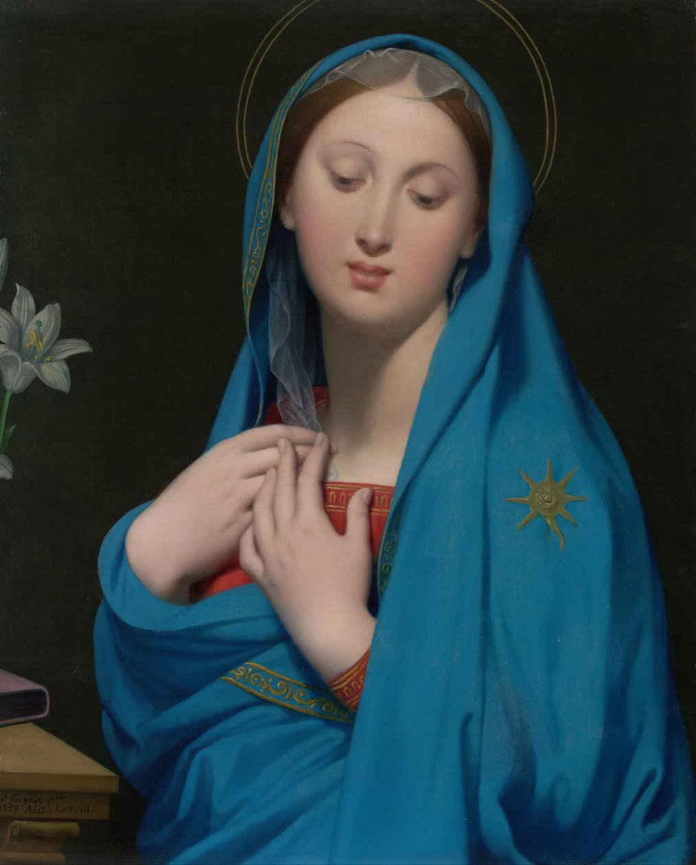 Jomfru for adoptionen af Jean Auguste Dominique Ingres