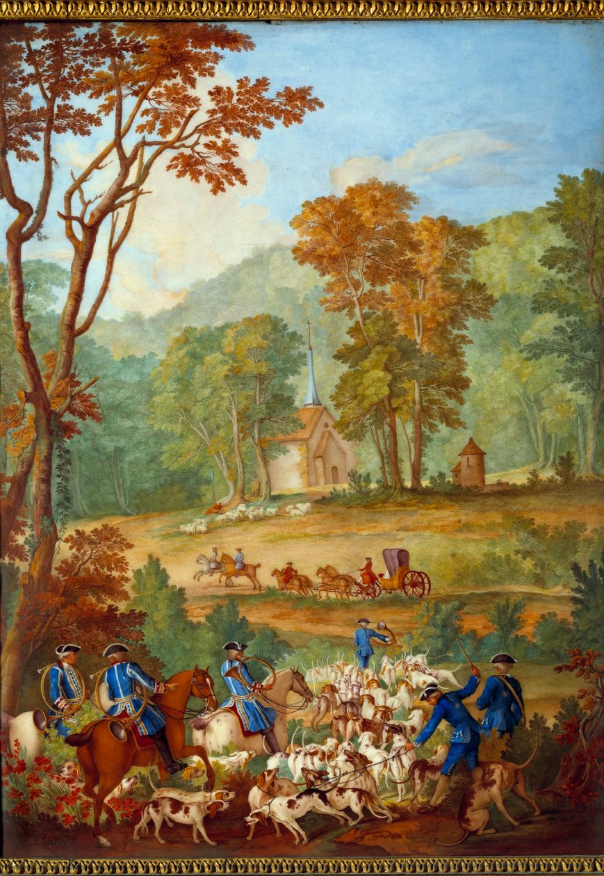 Tavle, der forestiller Ludvig XVI