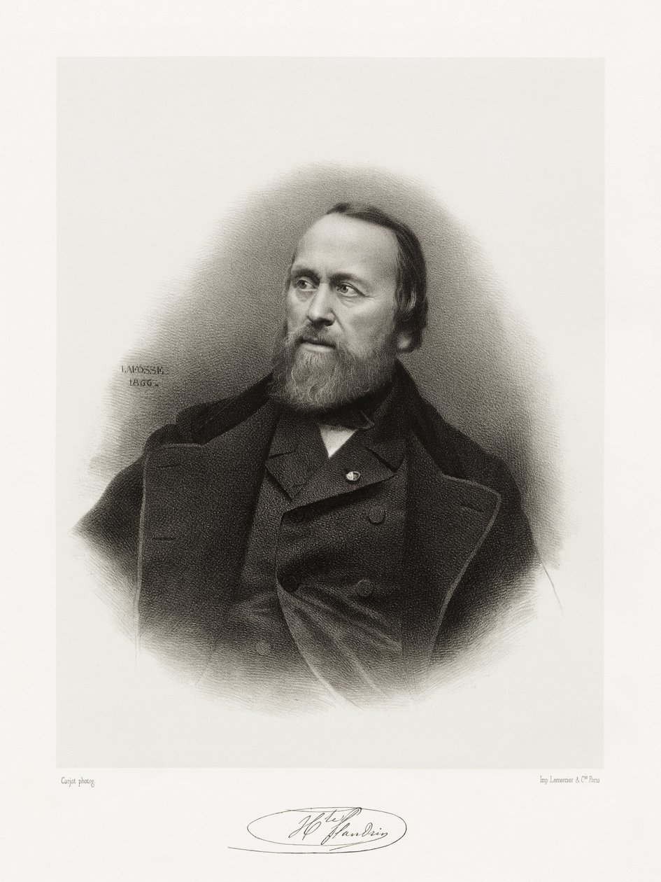 Jean Hippolyte Flandrin, 1865-66 af Jean Baptiste Adolphe Lafosse