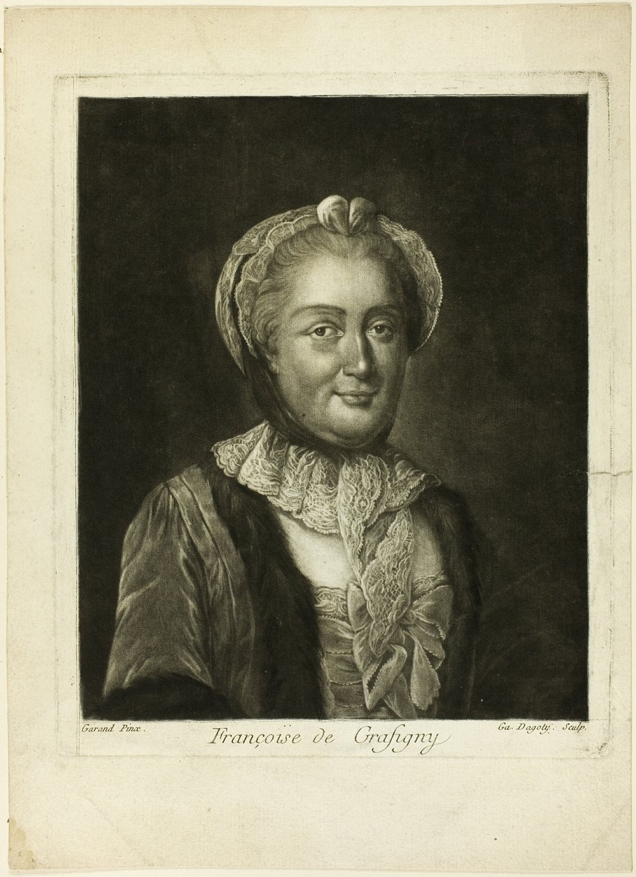 Françoise de Grasigny af Jean Baptiste Andre Gautier D