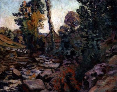 Bouchardon Mill, ca. 1894 (olie på lærred) af Jean Baptiste Armand Guillaumin