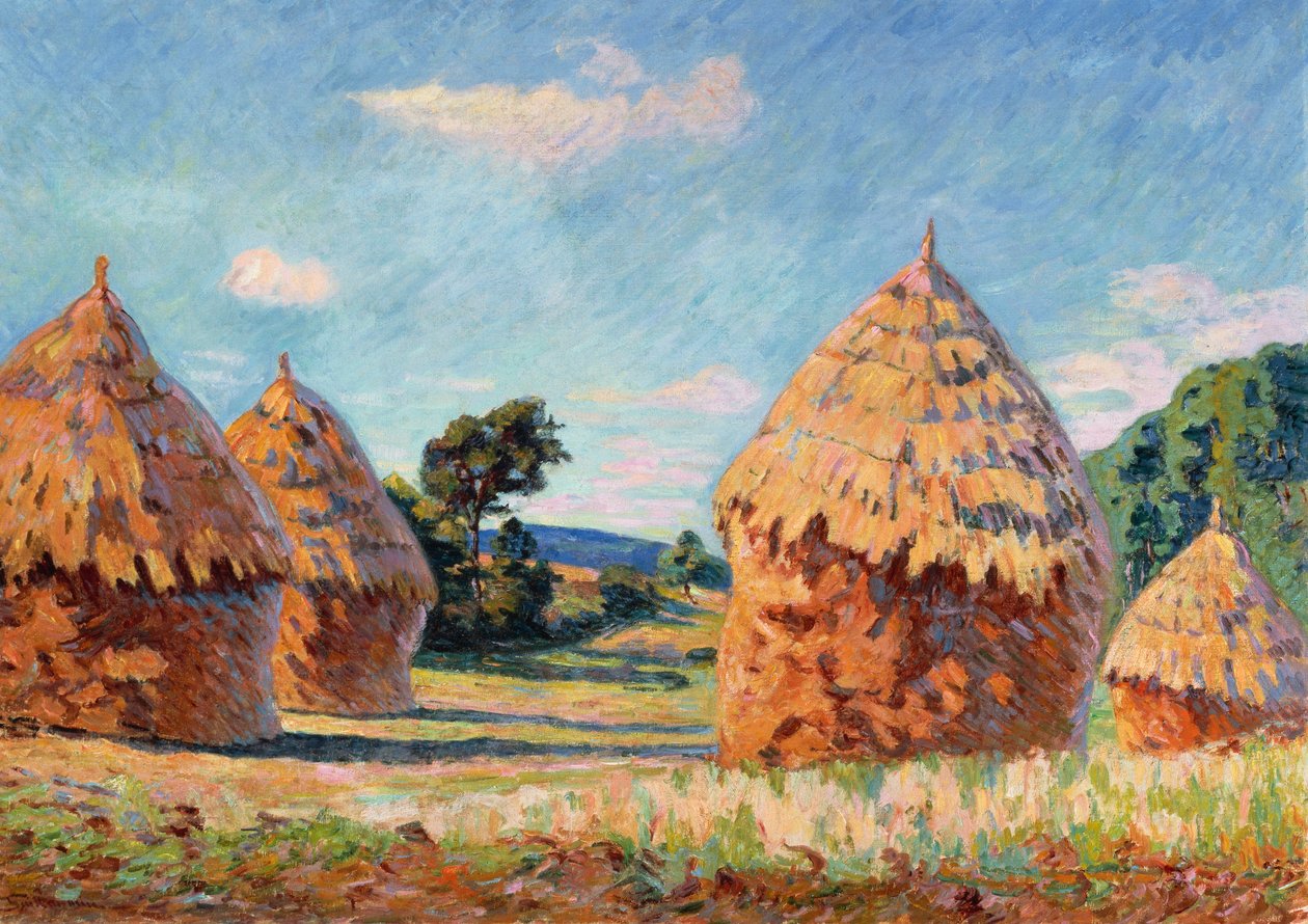 Høstakke, ca. 1886 af Jean Baptiste Armand Guillaumin