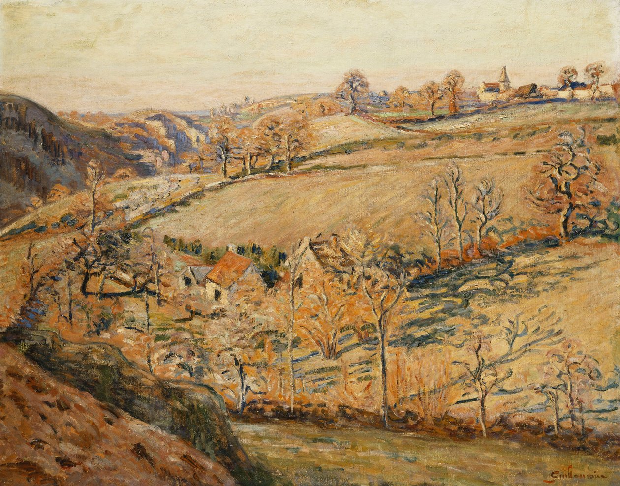 La Solitude a Crozant, ca. 1895 af Jean Baptiste Armand Guillaumin