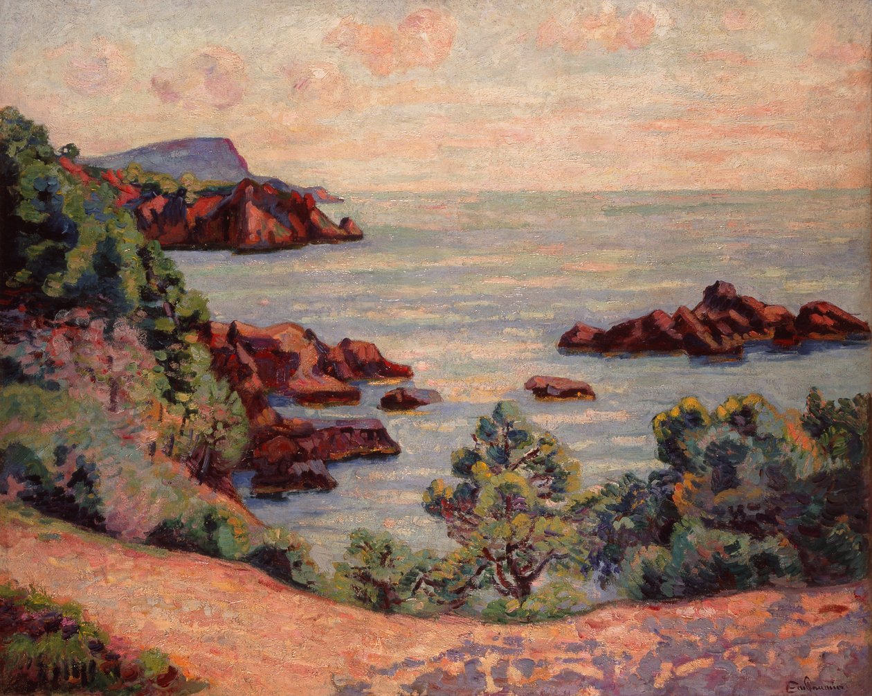 Midi Landskab af Jean Baptiste Armand Guillaumin