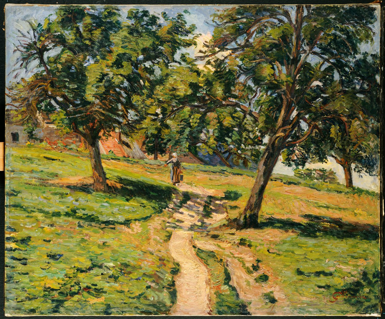 Sti ved Damietta, ca. 1886 af Jean Baptiste Armand Guillaumin