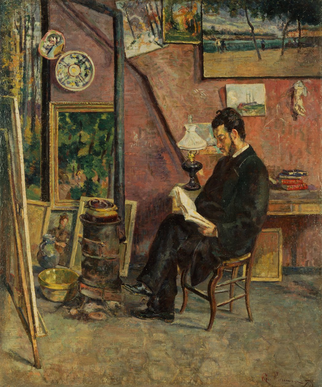 Portræt af doktor Martinez af Jean Baptiste Armand Guillaumin