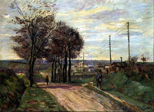 The Outskirt of Paris, ca. 1881 (olie på lærred) af Jean Baptiste Armand Guillaumin