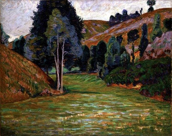 Vale at Pontgibaud, ca. 1890 (olie på lærred) af Jean Baptiste Armand Guillaumin