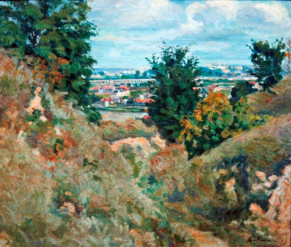 Dal nær Paris af Jean Baptiste Armand Guillaumin