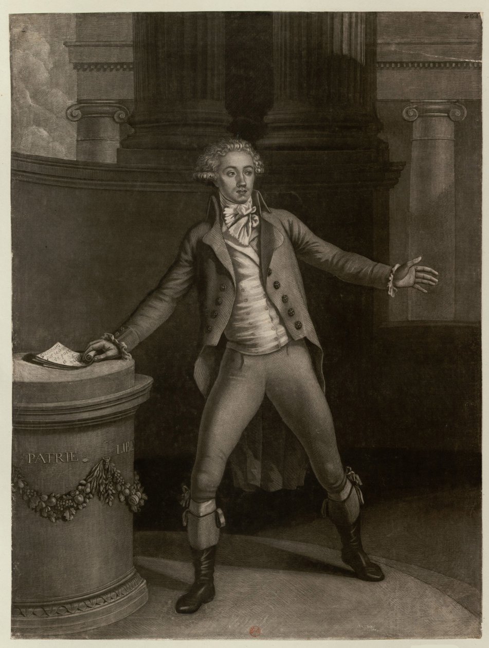 Antoine-Pierre-Joseph-Marie Barnave 1761-1793. af Jean Baptiste Audebert