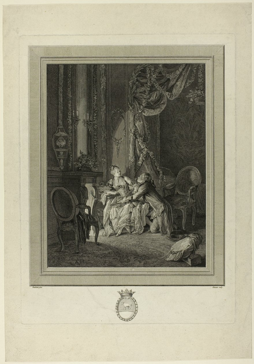 Faren ved den private samtale af Jean Baptiste Blaise Simonet
