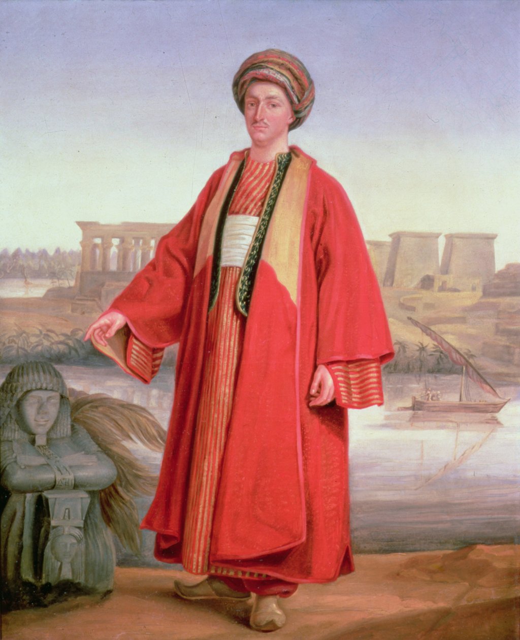 Portræt af Hon. Charles Leonard Irby af Jean Baptiste Borely