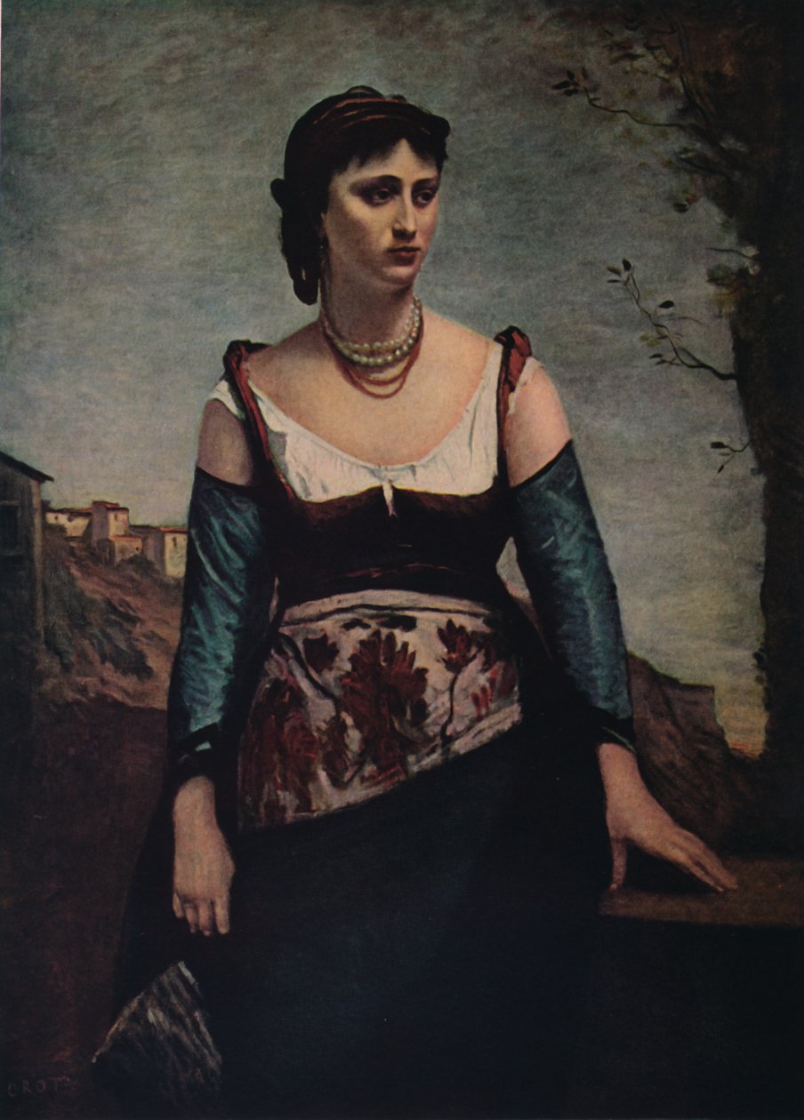 Agostina, 1866 af Jean Baptiste Camille Corot