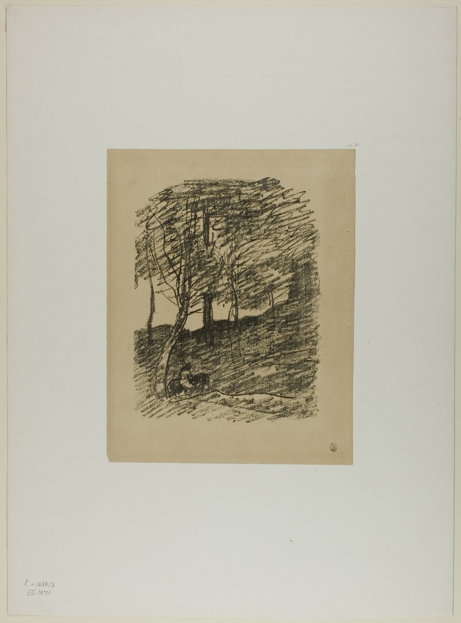 Under Træerne af Jean Baptiste Camille Corot