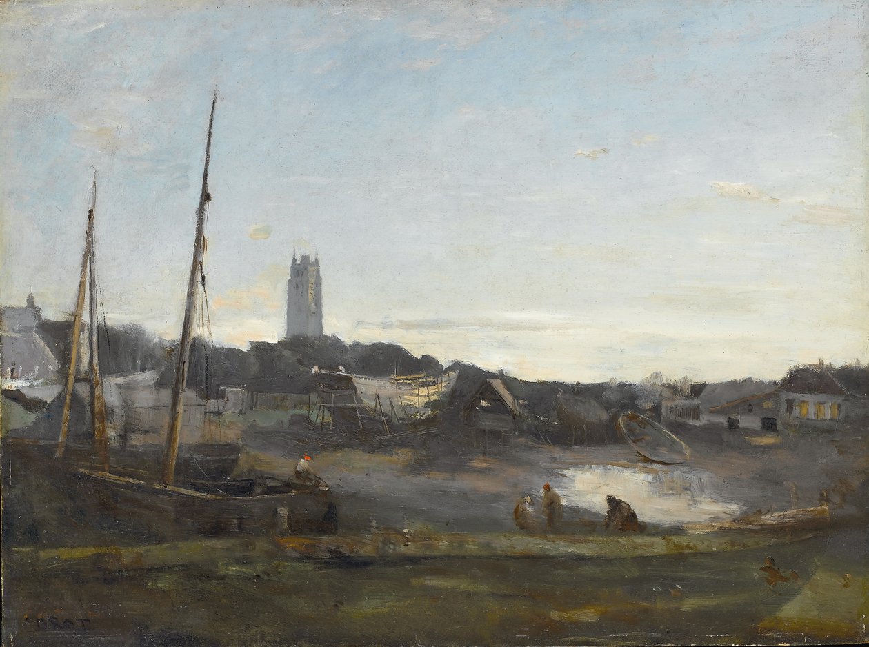 Dunkerque, ca. 1857 af Jean Baptiste Camille Corot