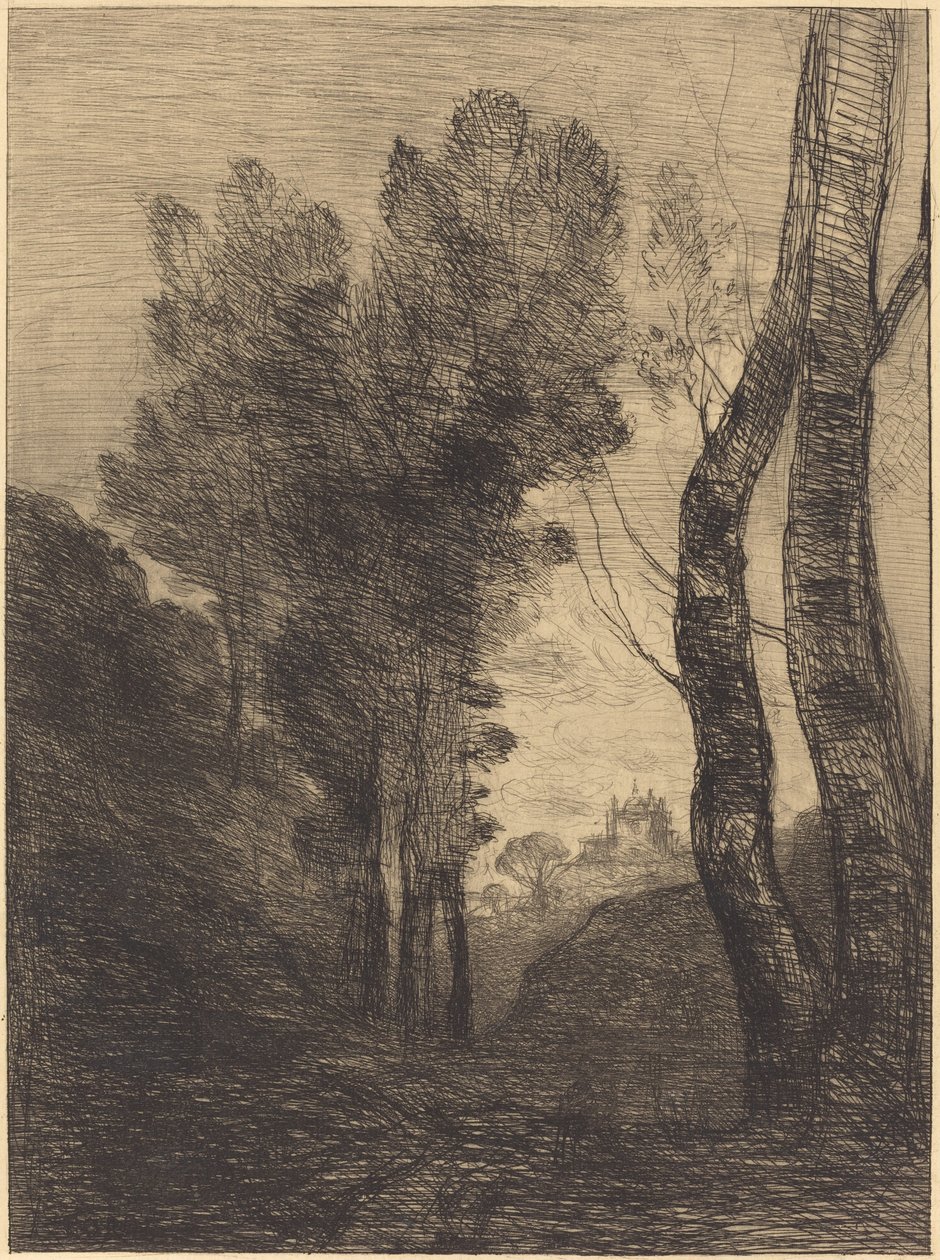 Roms omgivelser Roms omgivelser, 1866. af Jean Baptiste Camille Corot
